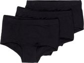 Name it meisjes hipster 3-pak - Zwart - Solid Black  - 140