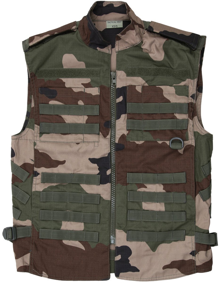 Fostex Tactical vest Recon Franse Camo