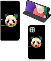 Hoesje ontwerpen Geschikt voor Samsung Galaxy A22 5G Telefoontas Sinterklaas Cadeautje Panda Color