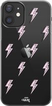 iPhone 11 Case - Thunder Pink - xoxo Wildhearts Transparant Case