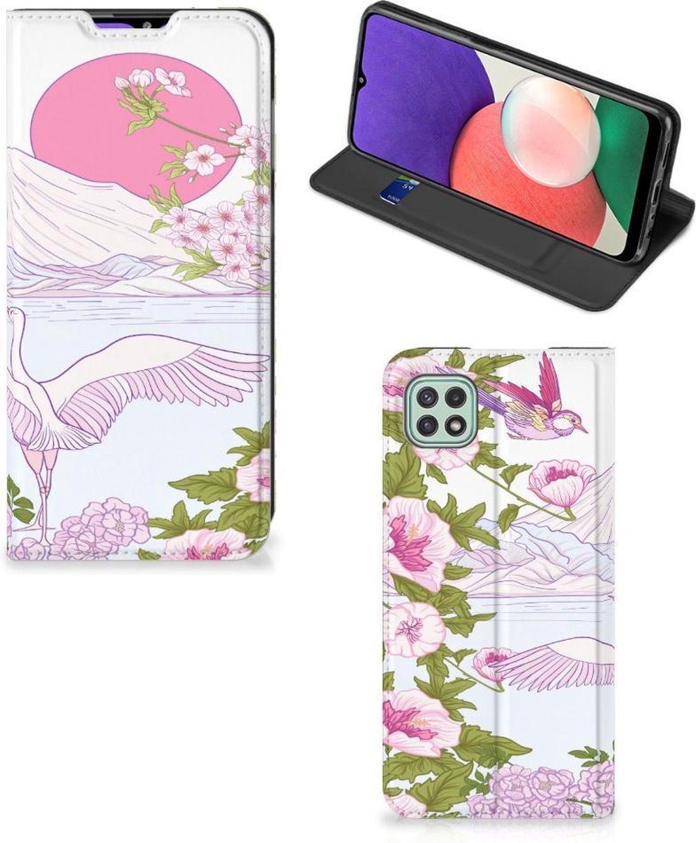 Samsung Galaxy A22 5G Hoesje maken Bird Standing