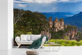 Behang - Fotobehang Uitzicht over Nationaal park Blue Mountains in Australië - Breedte 330 cm x hoogte 220 cm
