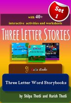 Three Letter Stories: Three Letter Word Storybooks