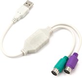 Gembird USB naar 2 Poorten Ps / 2 Converter - 50 cm