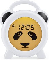 Alecto BC100PANDA - Slaaptrainer voor kinderen - Kinderwekker met Nachtlamp en Wekker - Panda