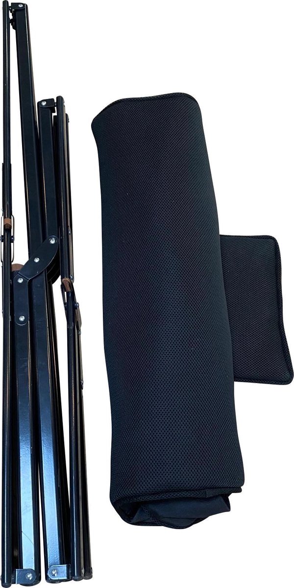 Human Comfort Aclou Butterfly Kampeerstoel - Vouwstoel - Donkerblauw van Human Comfort — afbeelding 5