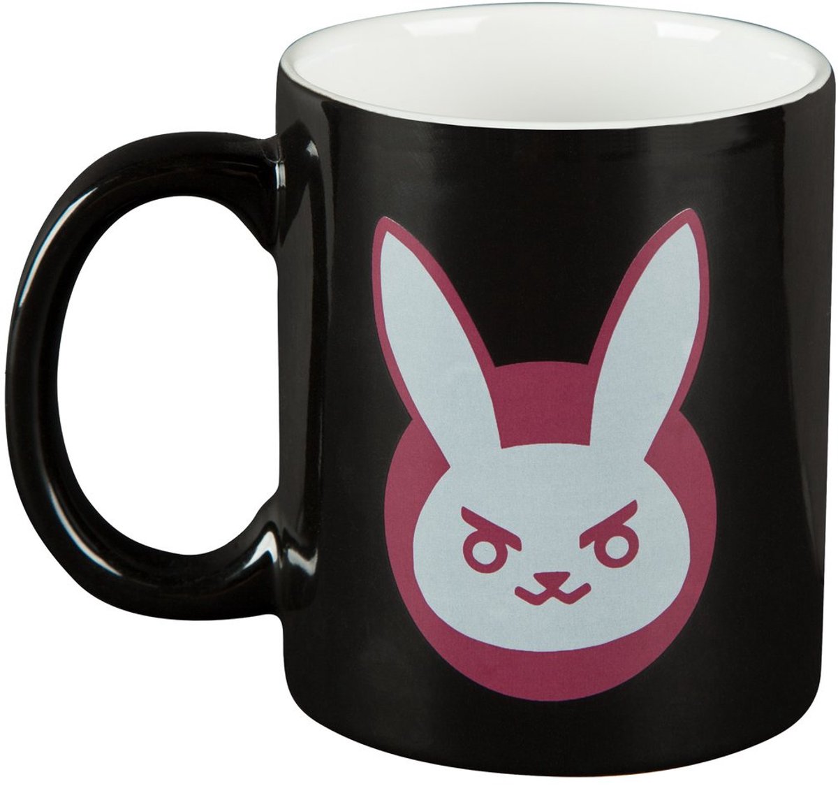 Jinx Overwatch - Mok - D.Va - Zwart/Roze - 325 ml
