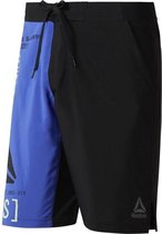 Reebok Epic Lightweight Short Zwart/Blauw