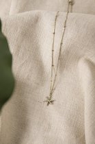 Sissy-Boy - Goldplated ketting met mini steranijs