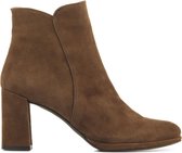 Stefano Lauran Vrouwen Suède       Enkellaarsjes / Laarzen / Damesschoenen S1062 - Bruin - Maat 41