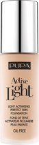 PUPA Milano Active Light - Light Activating Foundation 30 ml Flacon pompe Liquide 003 Dark Ivory