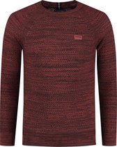 Gabbiano Trui Trui Melange In Raglanmouw 611714 Burnt Red 407 Mannen Maat - M