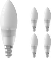 Voordeelpak 5x Calex Smart Kaars LED Lamp E14 4,5W 400lm 2200-4000K | Tuya Wifi - Afstembaar Wit