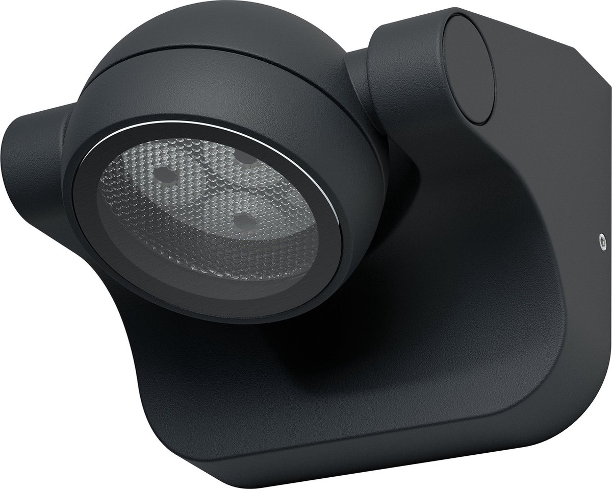 LEDVANCE Wand- en plafondarmatuur LED: voor muur, ENDURA STYLE HEMISPHERE / 6 W, 220…240 V, Warm wit, 3000 K, body materiaal: aluminum, IP44