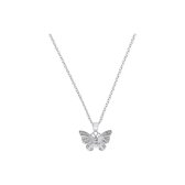 Favs Dames ketting 925 sterling zilver 12 Zirconia One Size 88182553
