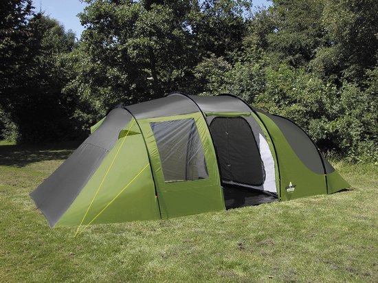 Eurotrail Campsite Montana Tunneltent - Groen Charcoal - 4 Persoons van Eurotrail — afbeelding 2