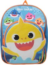 Pinkfong Rugzak Baby Shark Met Muziek Junior 8 Liter Blauw/oranje