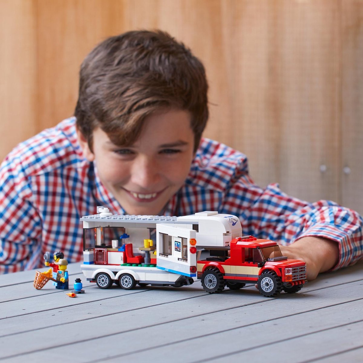 LEGO City Pick-uptruck en Caravan - 60182 | bol.com