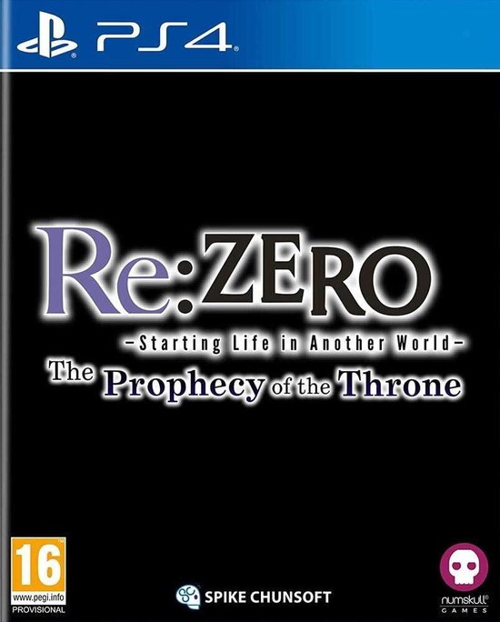 Re:ZERO Starting Life in Another World: The Prophecy of the Throne - PS4 - Standard Edition