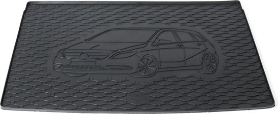 Roeispaan Zeeslak Ontbering Rubber kofferbakmat met opdruk - geschikt voor Mercedes B-Klasse W246 vanaf  2011 | bol.com