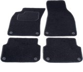 Tapis sur mesure - tissu noir - convient pour Audi A6 2004-2011