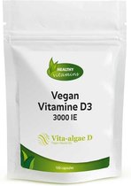 Vegan Vitamine D3 3000 IE | 100 capsules | Vita-algae D™