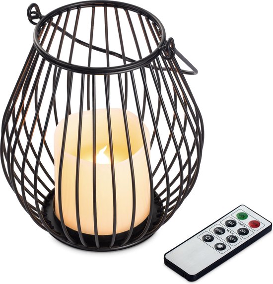 Bougies LED ZIYOUDOLI | Lot De 6 | Télécommande | Minuterie | Étanches | Pour Extérieur/Intérieur