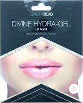Beauty Blvd Divine Hydra-gel Gold Radiance Lip Mask 2pc