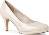 Tamaris Dames Pumps 1-1-22444-26 451 beige smal Maat: 40 EU
