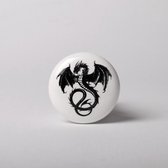 Alchemy - Wyverex Dragon Flessenstop - Wit/Zwart