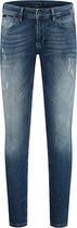 Purewhite - Jone 739 Distressed Heren Skinny Fit   Jeans  - Blauw - Maat 30