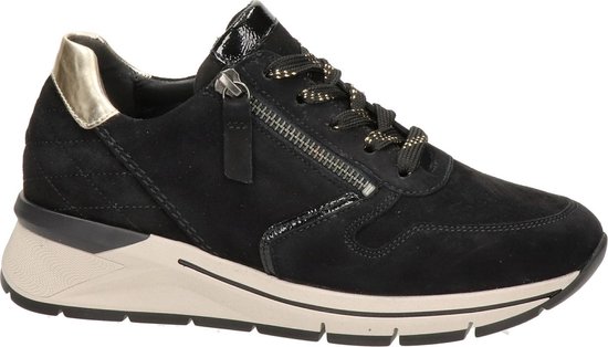 Gabor 76.588.67 Dames Sneakers - Zwart - Maat 44 | bol.com