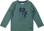 Koko Noko jongens shirt Run on the Wild Side Green