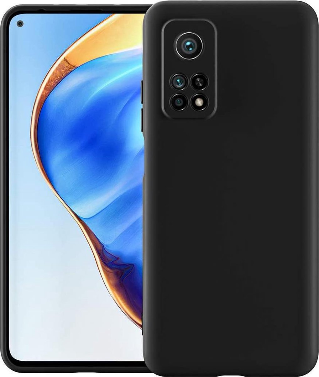 Silicone hoesje Geschikt voor: Xiaomi MI 10T - zwart