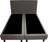 Bedworld Boxspring 120x210 - Waterafstotend fijn - Antraciet (MV94)
