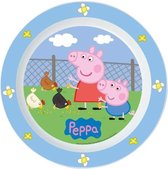 Nickelodeon Bord Peppa Pig Junior 22 X 2 Cm Blauw/wit