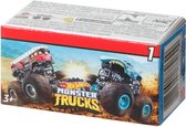 verrassingsauto Mystery Truck jongens die-cast 4-delig