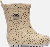 Regenlaarzen | Meisjes, jongens | white - beige dots | Textiel | Shoesme | Maat 27