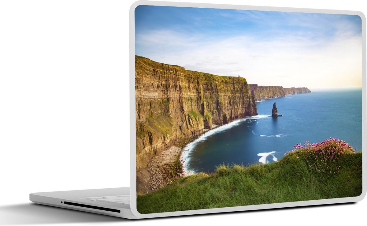 Laptop sticker - 11.6 inch - Kliffer van Moher in Ierland - 30x21cm - Laptopstickers - Laptop skin - Cover