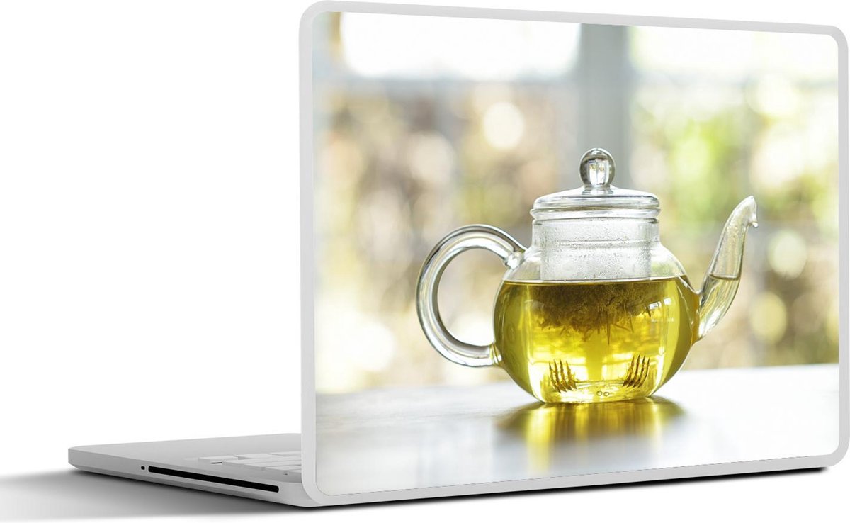 Afbeelding van product SleevesAndCases  Laptop sticker - 11.6 inch - Kruiden in een glazen theepot