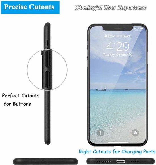 Coque ShieldCase Extrêmement Fine pour iPhone 11 Pro - Noire avec Verre Privacy
