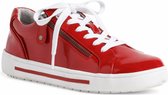 Jana Dames Sneaker 8-8-23660-26 505 rood H-breedte Maat: 40 EU