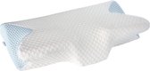 Hoofdkussen Nekklachten - Zinaps Memory Foam Orthopedisch kussen, zachte ergonomische nekkussen voor rugliggers, Side-boers en maag slapers, reliëf nek en schouderpijn (WK 02132)