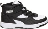 PUMA Rebound JOY AC PS Unisex Sneakers - Black/White - Maat 35