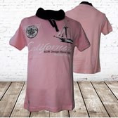 Heren t-shirt California roze -Violento-L-t-shirts heren
