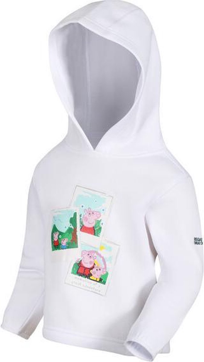Regatta Peppa Pig Fleece Hoody Voor Kinderen Wit