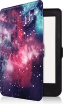Hoesje Geschikt voor Kobo Nia Hoes Bescherm Hoesje Case Luxe Sleep Cover - Galaxy