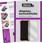dipos I 2x Beschermfolie helder geschikt voor Cubot KingKong 5 Pro Folie screen-protector