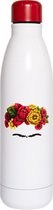 Grupo Erik Drinkfles Frida Kahlo 500 Ml 7 X 25 Cm Rvs Wit