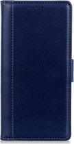 Shop4 - Nokia G20 Hoesje - Wallet Case Grain Blauw